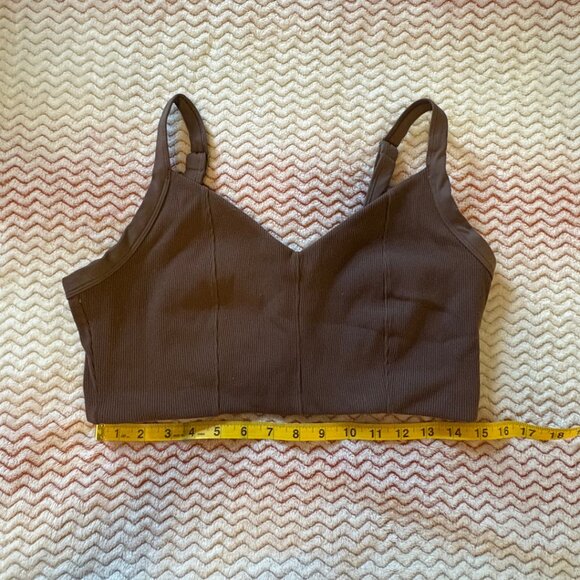Offline by Aerie Brown Sports Bra - Size X-Large - Picture 3 of 6